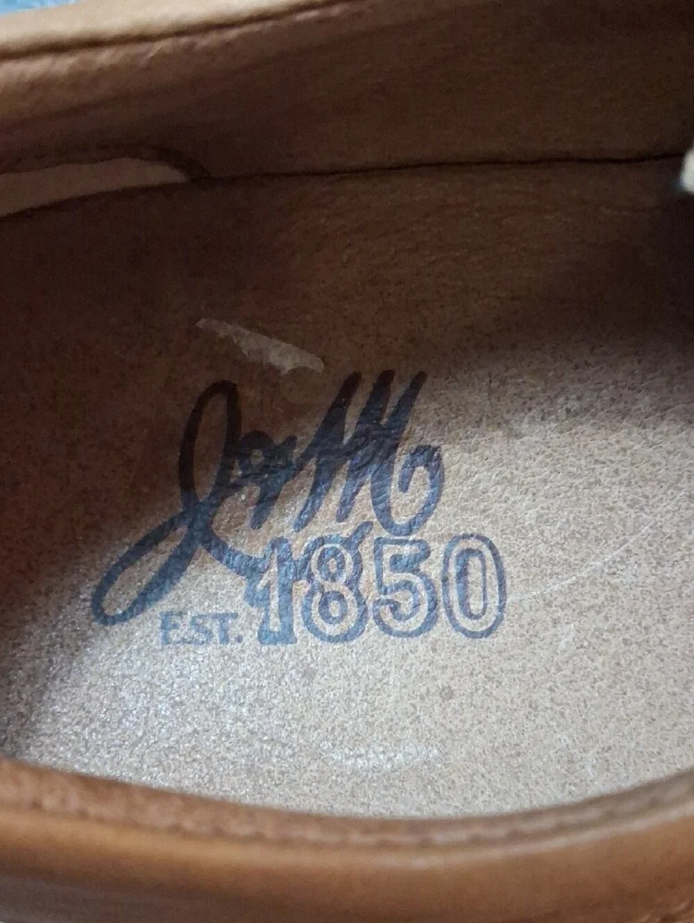 J&M Men's Lace-Up Sneakers in Tan Size 9M